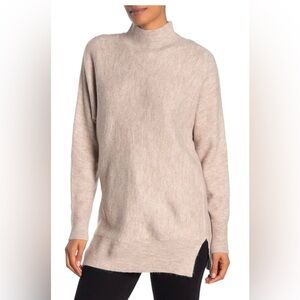 Magaschoni Long Sleeve Mock Neck Dolman Sweater Size S